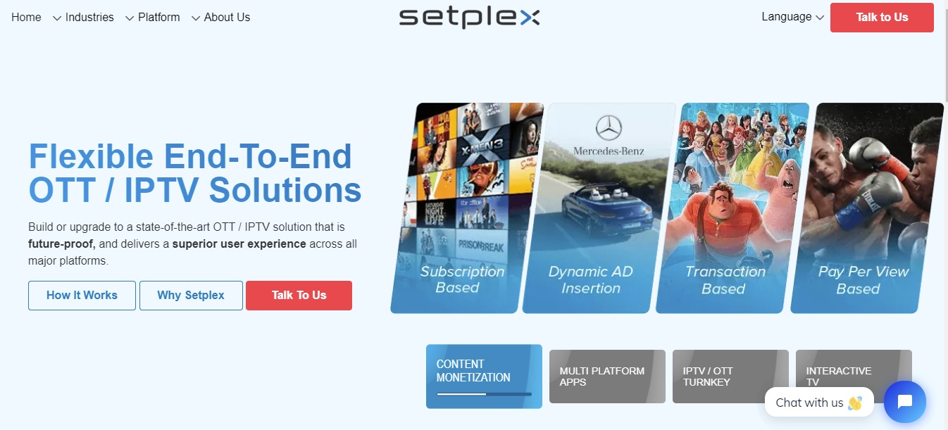 Setplex IPTV Software